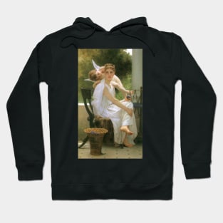 Work Interrupted by Bouguereau Hoodie